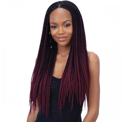 Mayde Beauty Synthetic 6X Mighty Pack Pre-Looped Crochet Braid - 90 BOX BRAID 